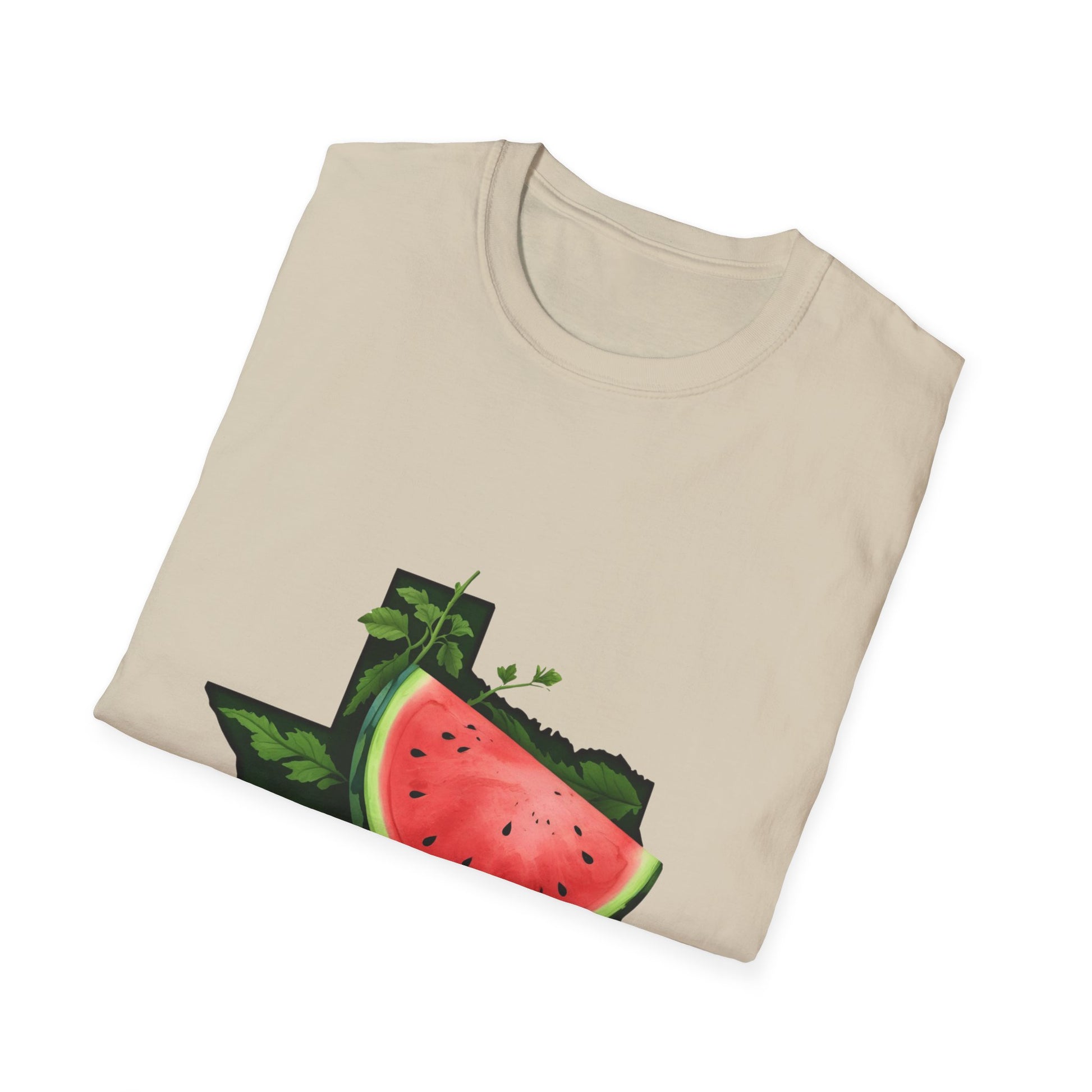Luling Texas Watermelon Unisex T-Shirt | Summer Vibes Tee, Texas Pride Shirt, Gift for Him/Her, BBQ Apparel, Vacation Wear