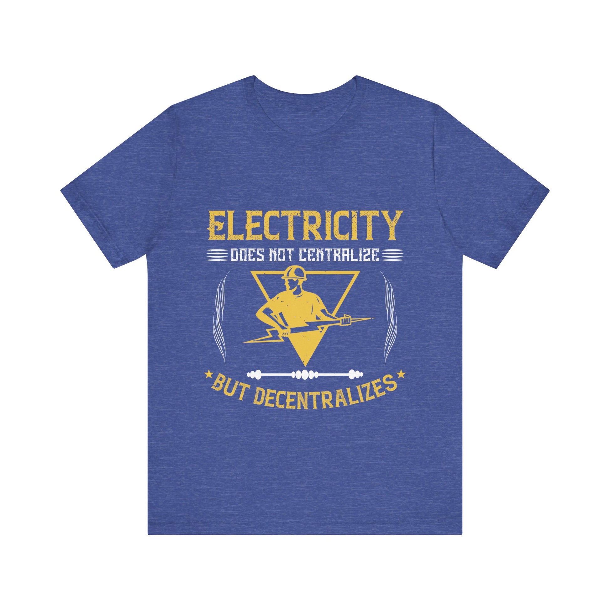 Electricity does not cetrlize but decentralizes