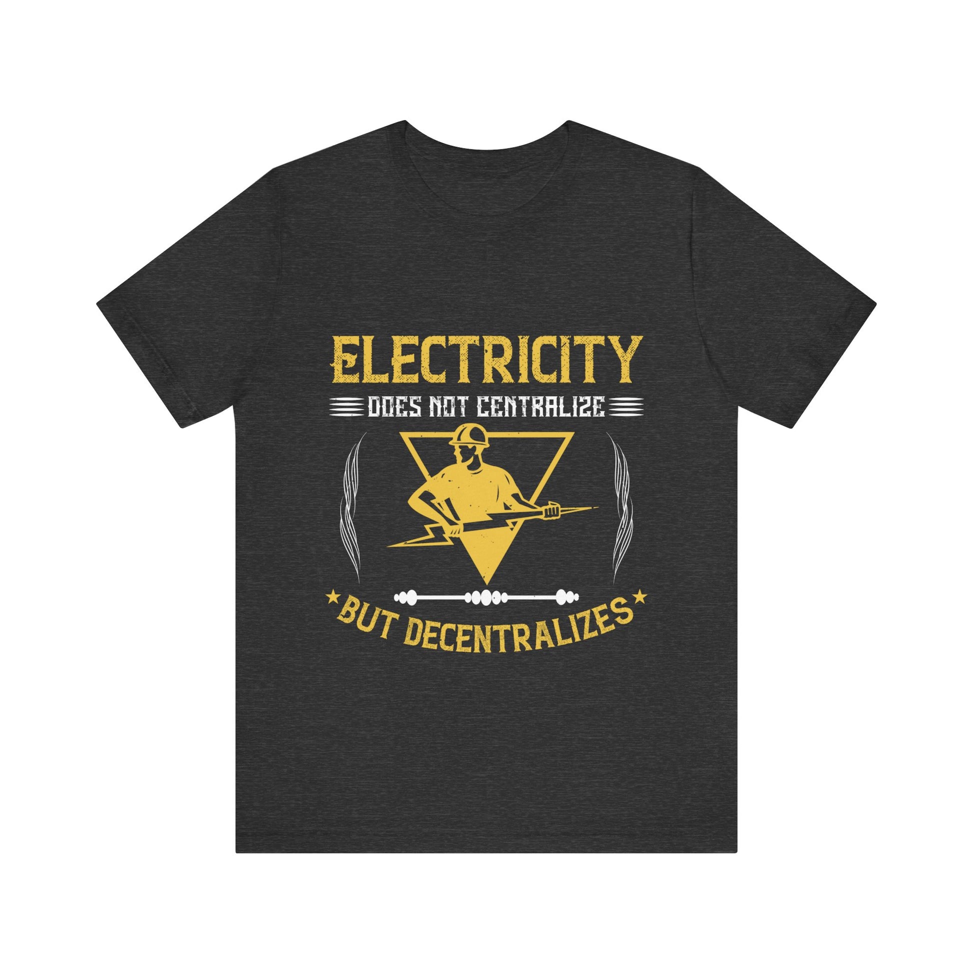 Electricity does not cetrlize but decentralizes