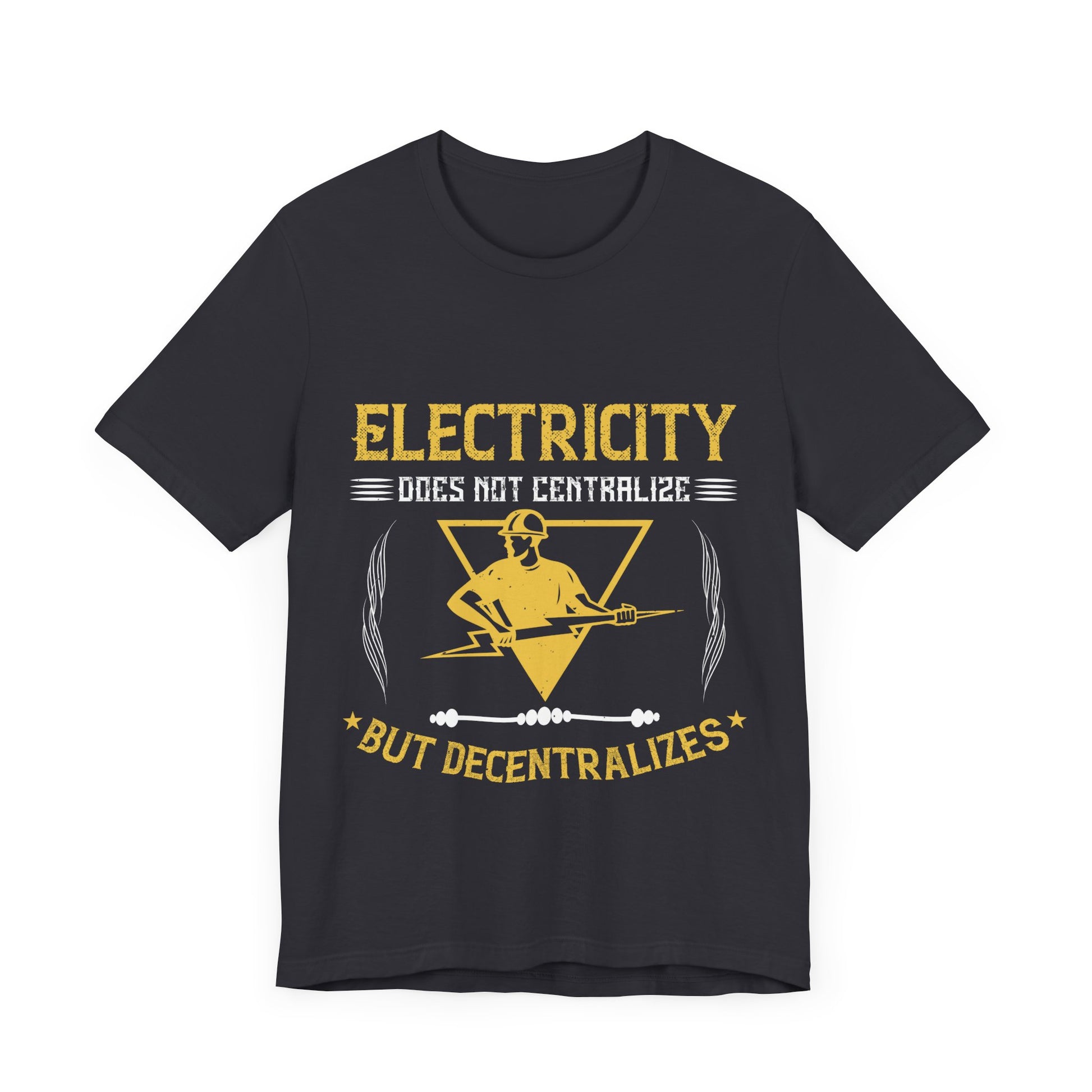 Electricity does not cetrlize but decentralizes
