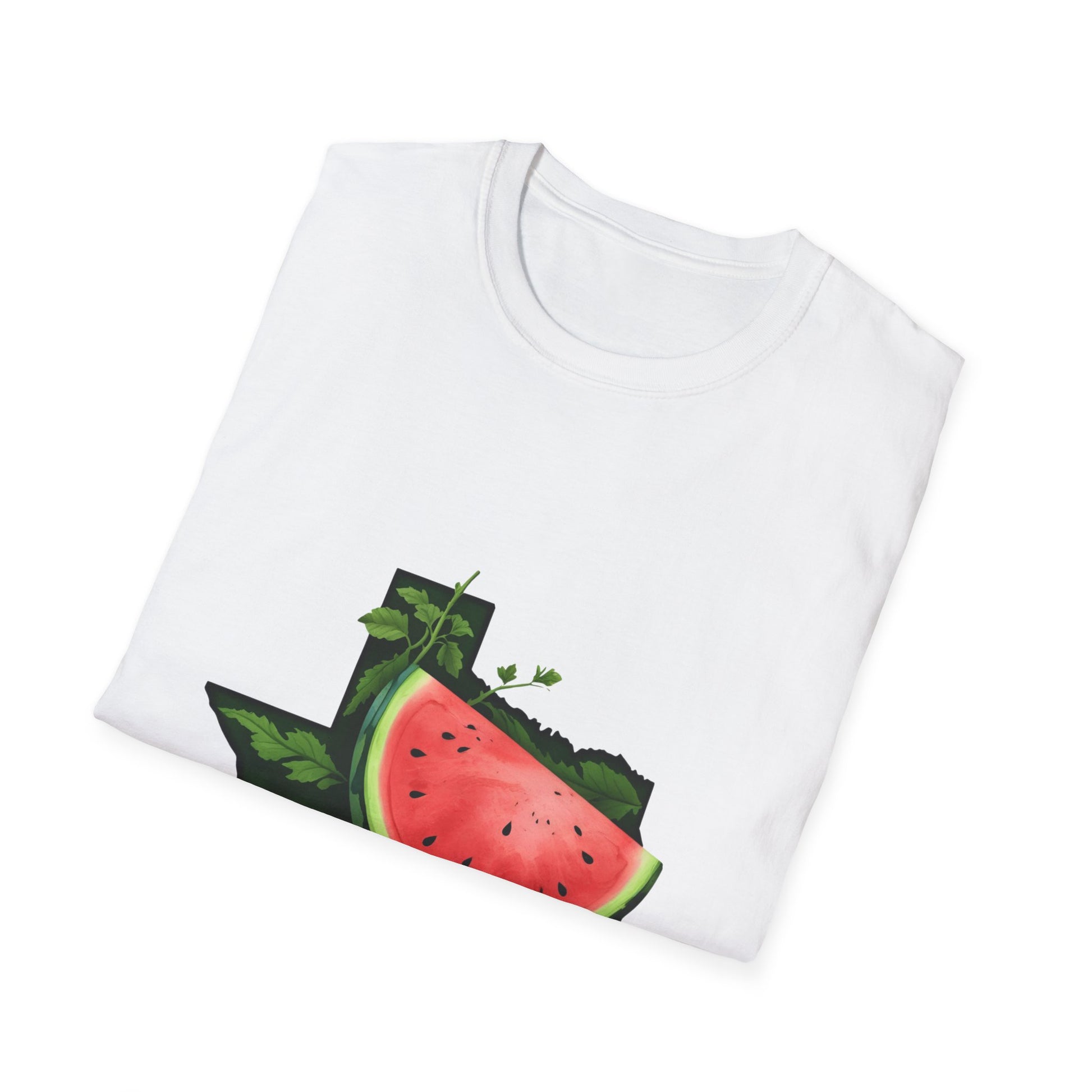 Luling Texas Watermelon Unisex T-Shirt | Summer Vibes Tee, Texas Pride Shirt, Gift for Him/Her, BBQ Apparel, Vacation Wear