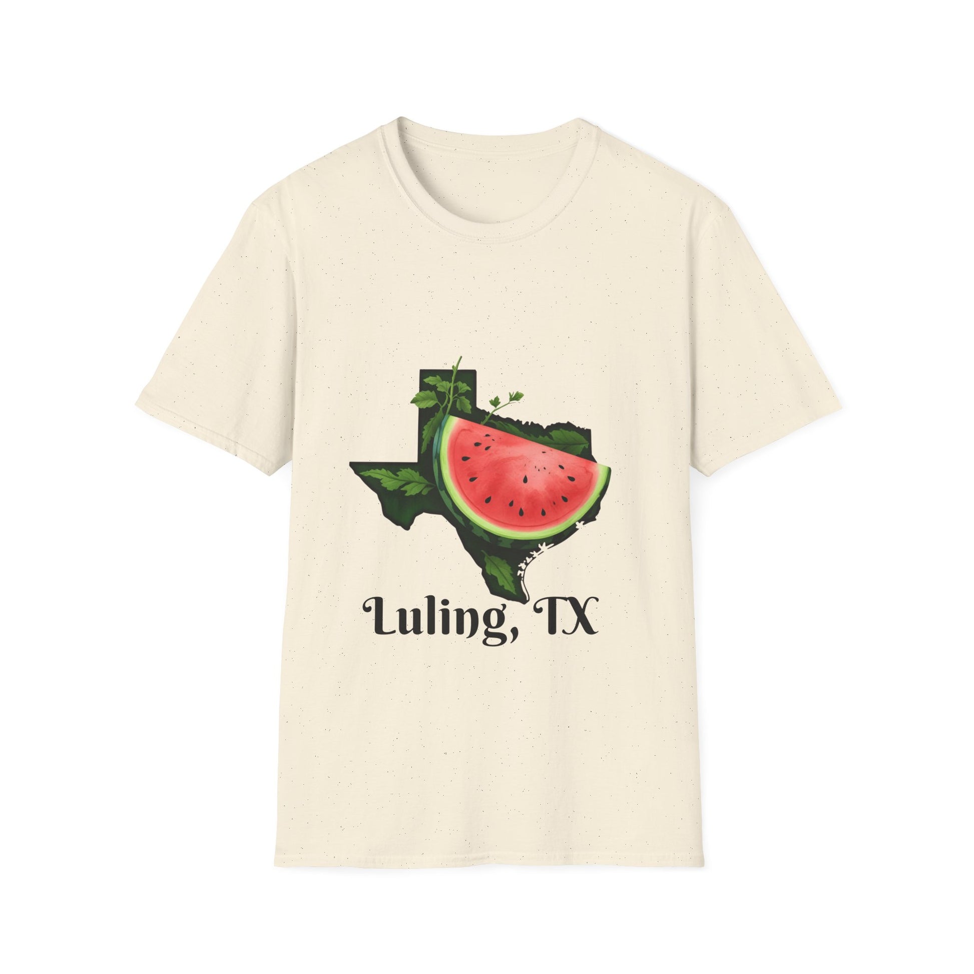 Luling Texas Watermelon Unisex T-Shirt | Summer Vibes Tee, Texas Pride Shirt, Gift for Him/Her, BBQ Apparel, Vacation Wear
